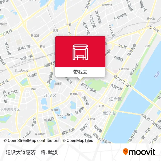 建设大道惠济一路地图