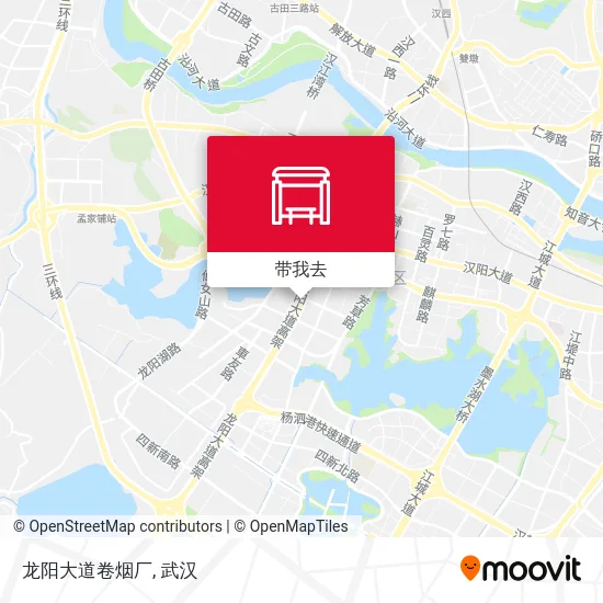龙阳大道卷烟厂地图