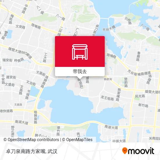 卓刀泉南路方家嘴地图