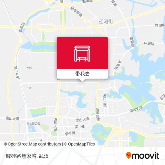 啤砖路焦家湾地图
