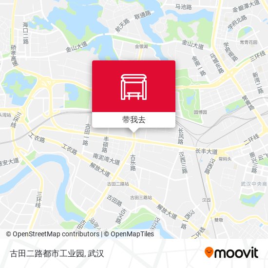 古田二路都市工业园地图