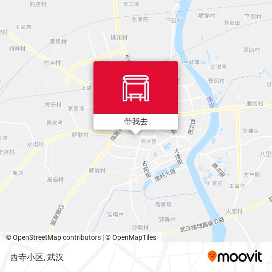 西寺小区地图
