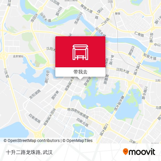 十升二路龙珠路地图