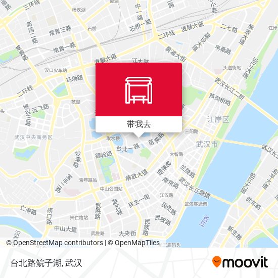 台北路鲩子湖地图