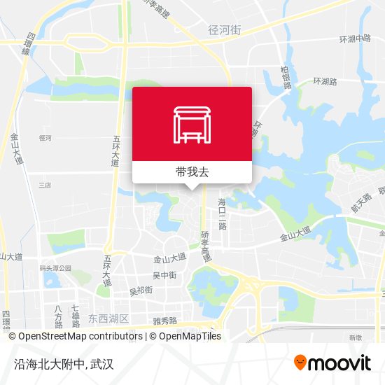 沿海北大附中地图