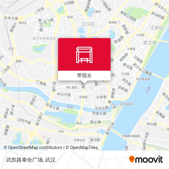 武胜路泰合广场地图