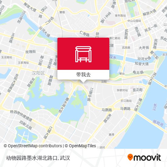 动物园路墨水湖北路口地图