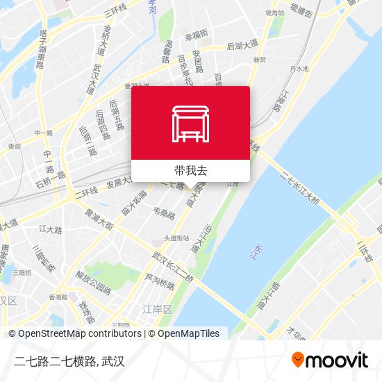 二七路二七横路地图