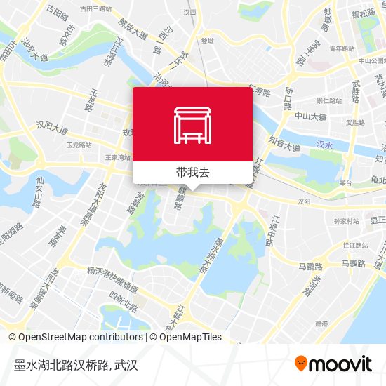 墨水湖北路汉桥路地图