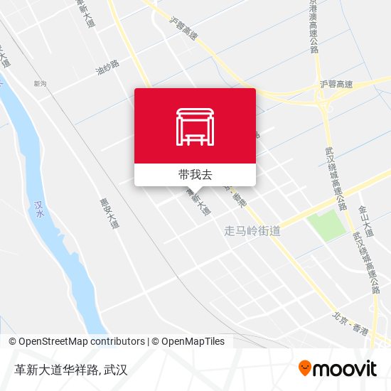 革新大道华祥路地图