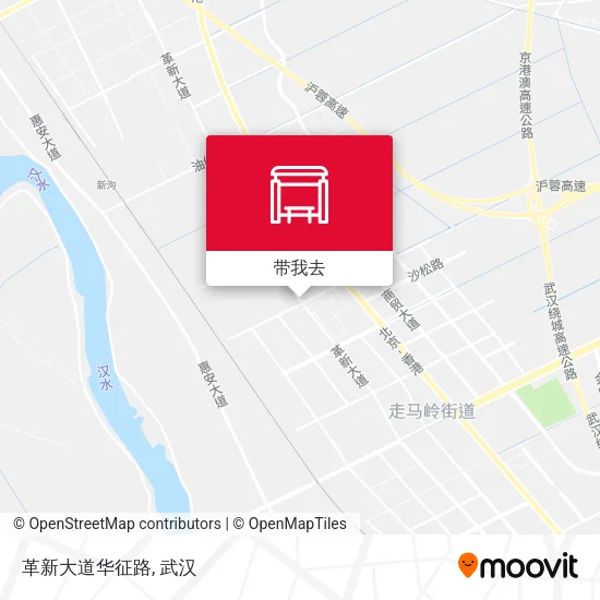 革新大道华征路地图