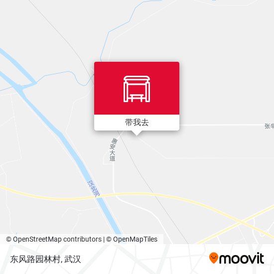 东风路园林村地图