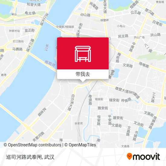 巡司河路武泰闸地图