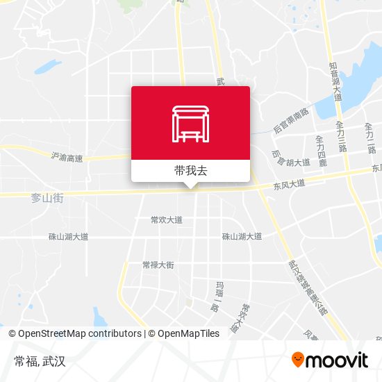 常福地图