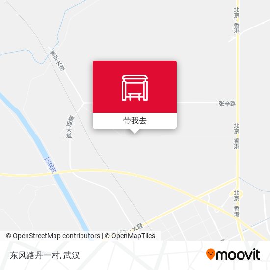 东风路丹一村地图