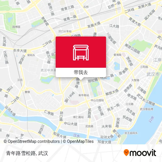 青年路雪松路地图