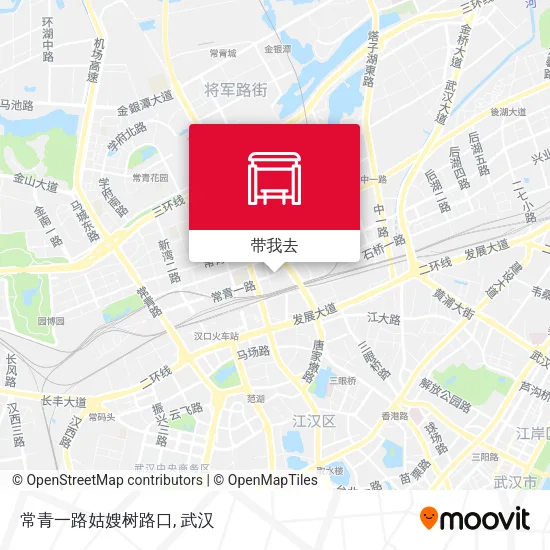常青一路姑嫂树路口地图