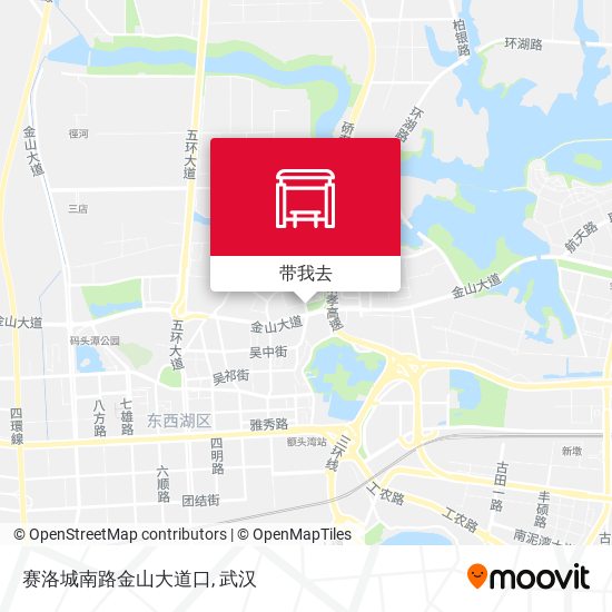 赛洛城南路金山大道口地图