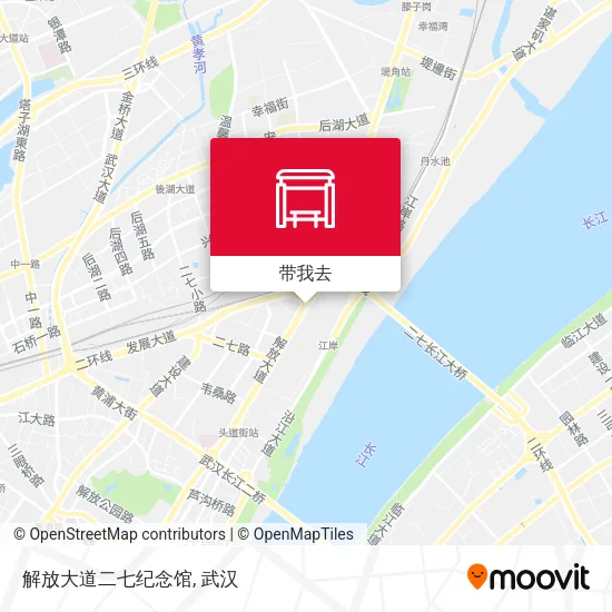 解放大道二七纪念馆地图