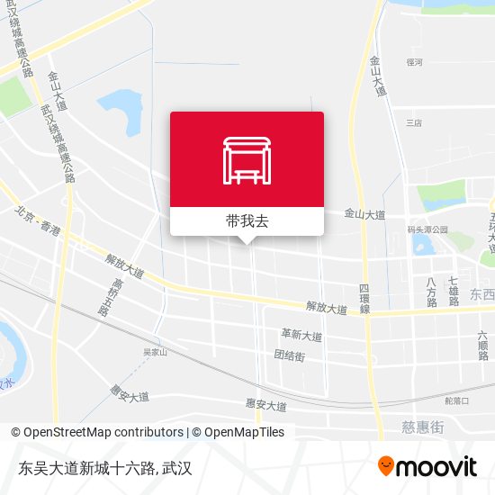 东吴大道新城十六路地图