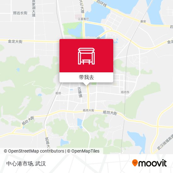 中心港市场地图