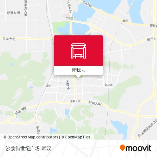 沙羡街世纪广场地图