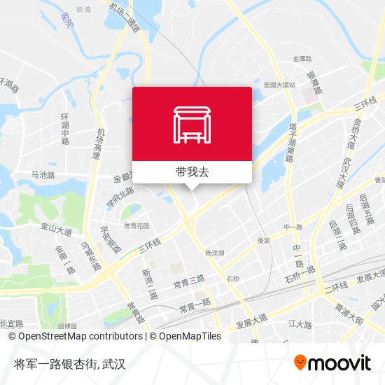 将军一路银杏街地图