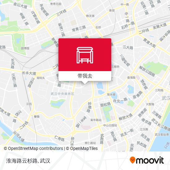 淮海路云杉路地图