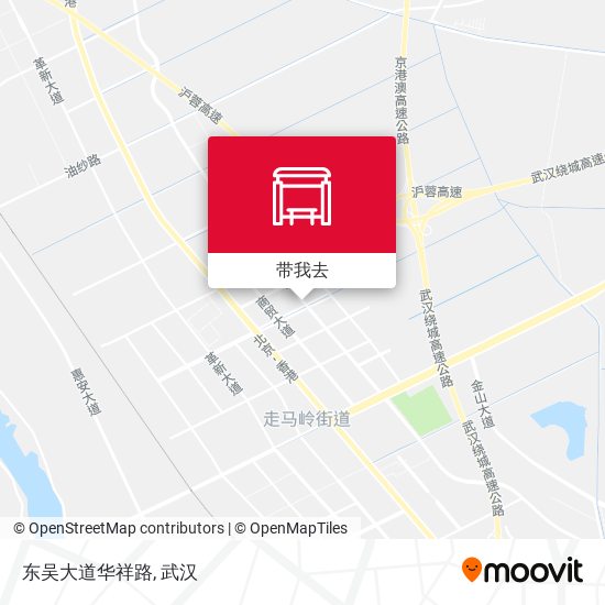 东吴大道华祥路地图