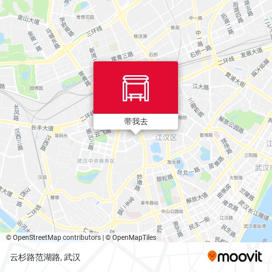 云杉路范湖路地图