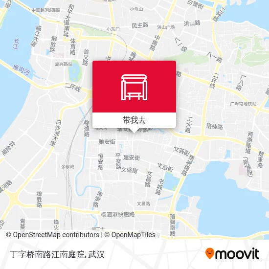 丁字桥南路江南庭院地图