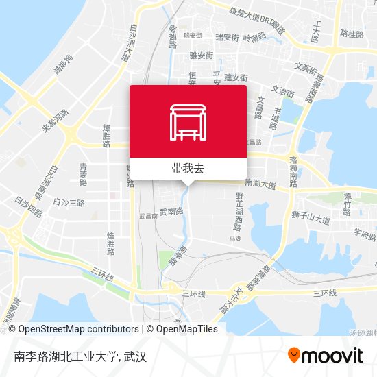 南李路湖北工业大学地图