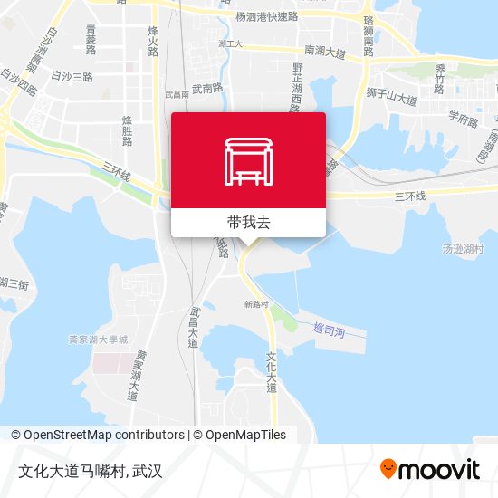 文化大道马嘴村地图