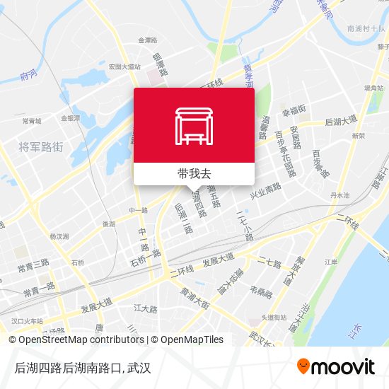 后湖四路后湖南路口地图