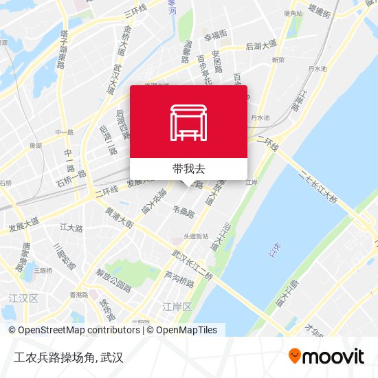 工农兵路操场角地图