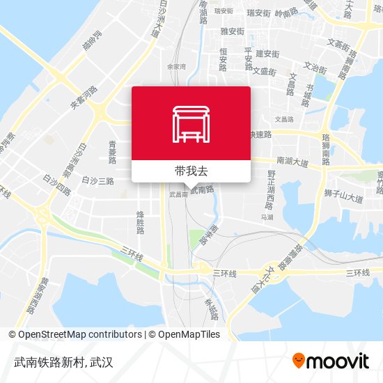 武南铁路新村地图