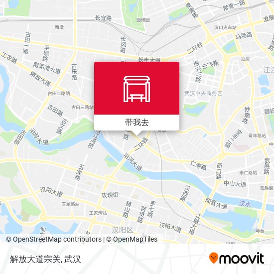 解放大道宗关地图