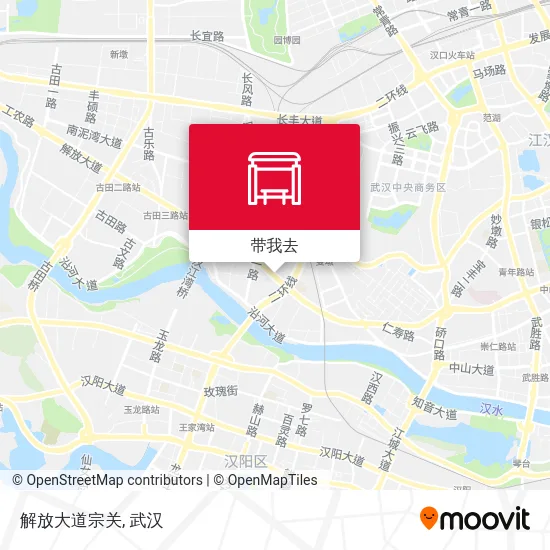 解放大道宗关地图