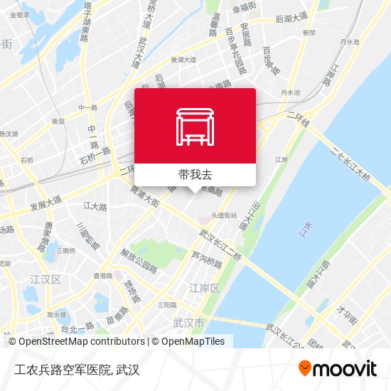 工农兵路空军医院地图