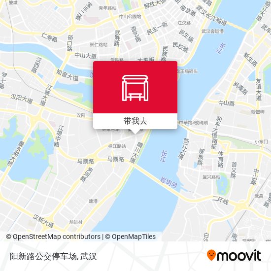 阳新路公交停车场地图