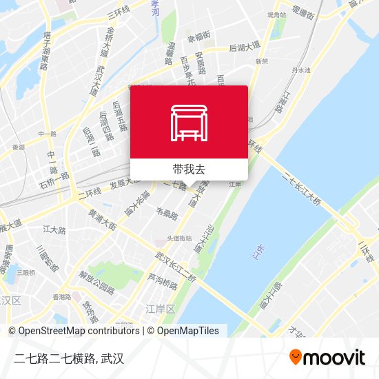 二七路二七横路地图