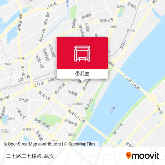二七路二七横路地图
