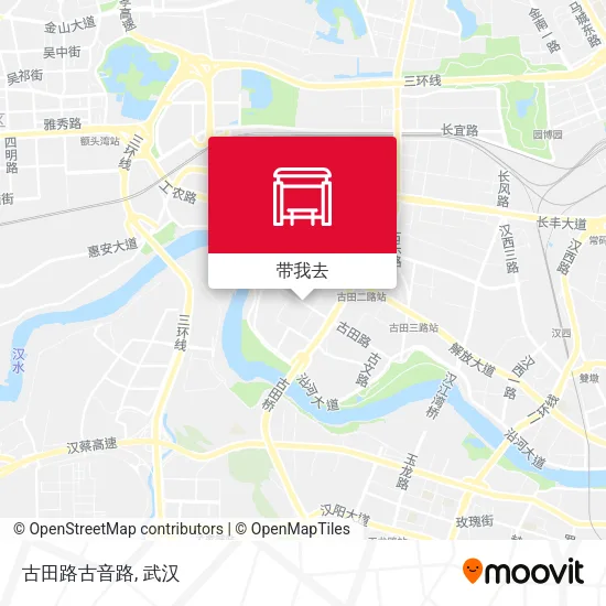 古田路古音路地图