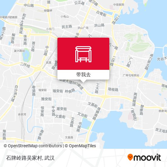 石牌岭路吴家村地图