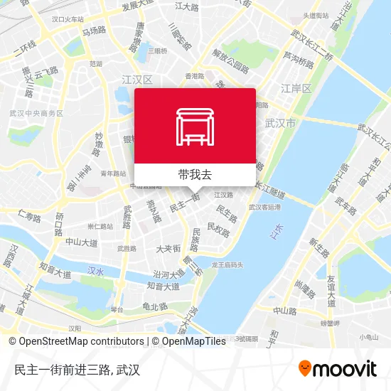 民主一街前进三路地图