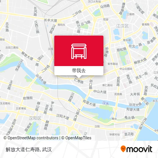 解放大道仁寿路地图