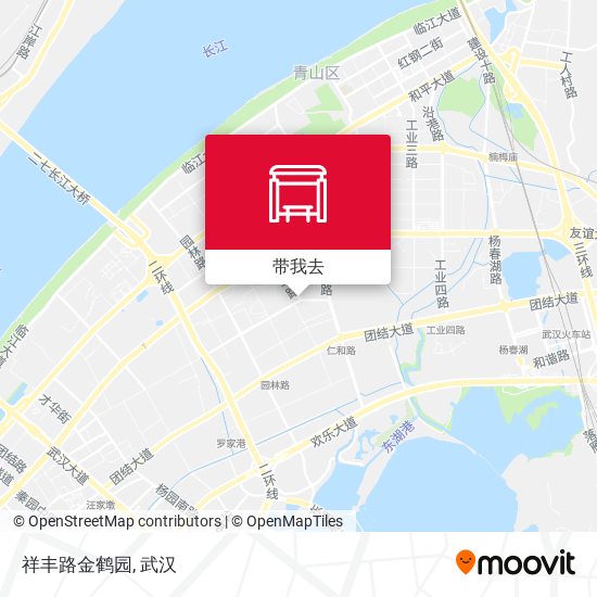 祥丰路金鹤园地图