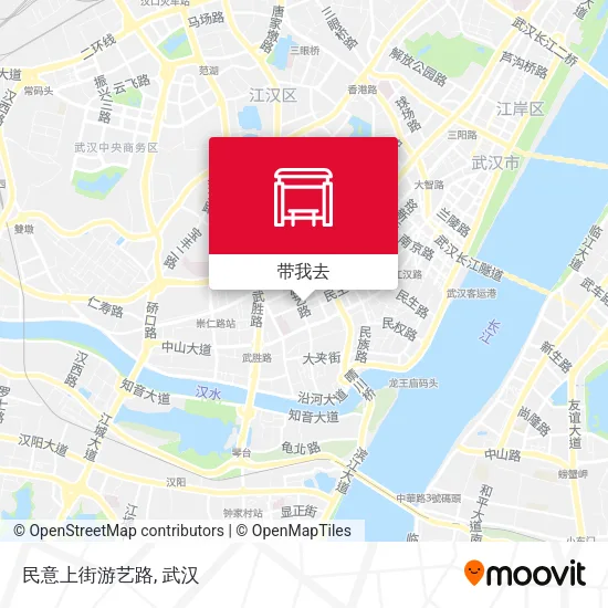 民意上街游艺路地图