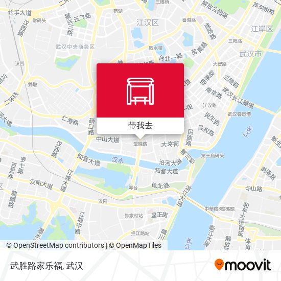 武胜路家乐福地图