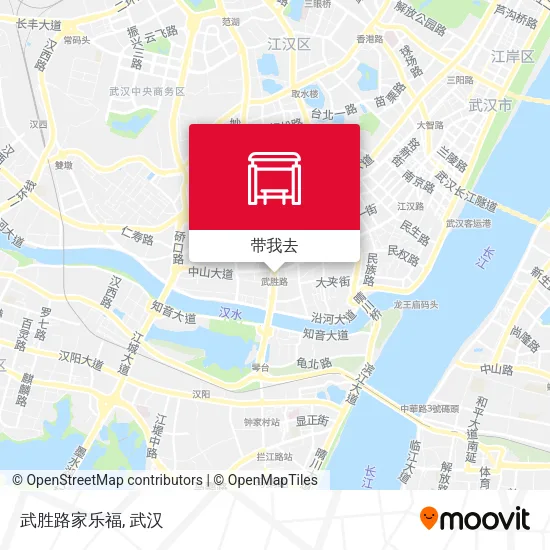 武胜路家乐福地图